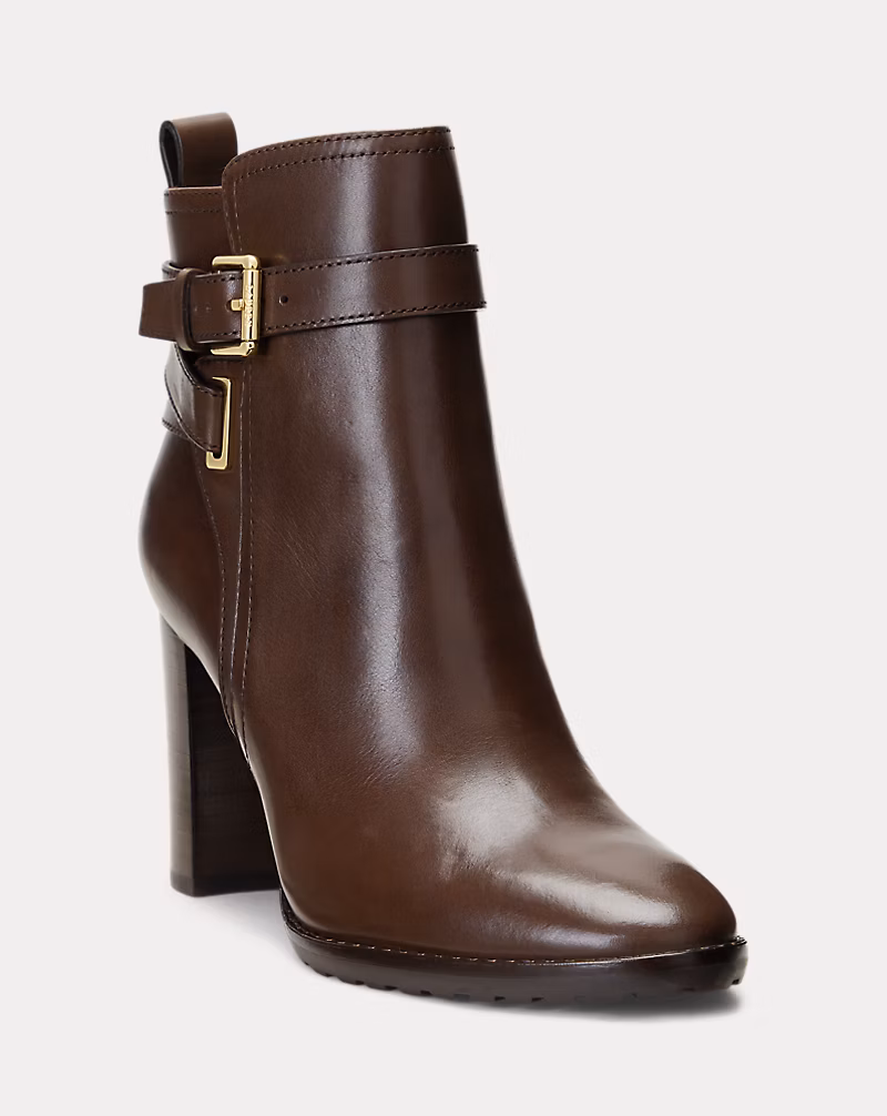 Madisyn Burnished Leather Bootie
