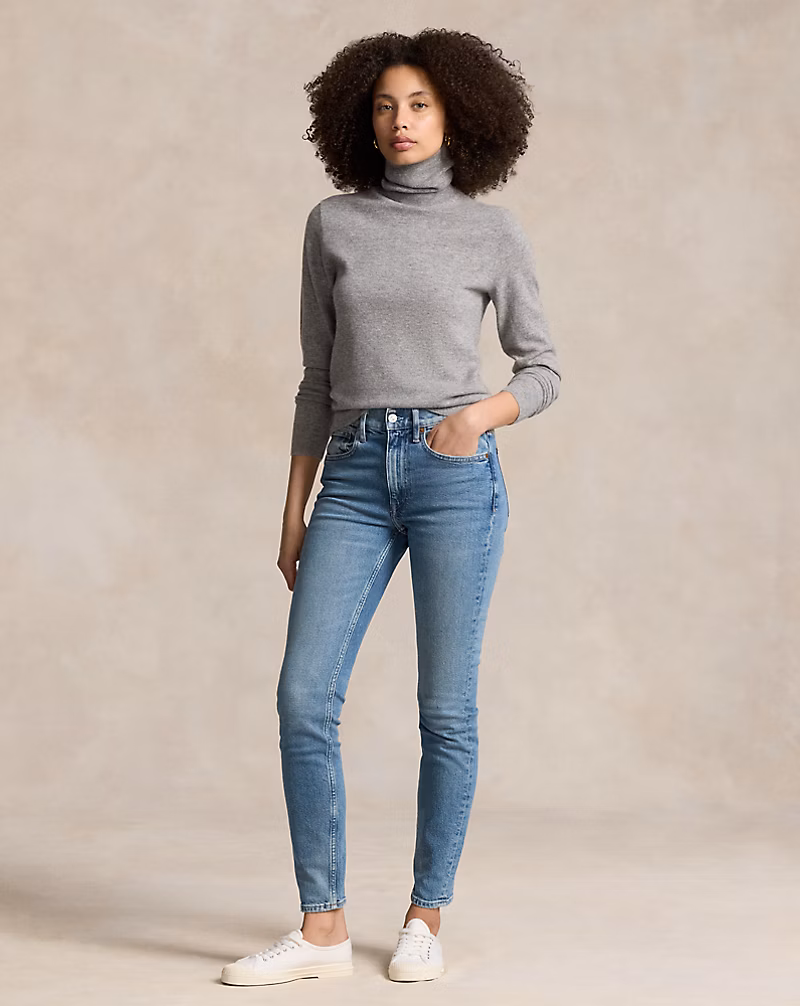 Slim Fit Cashmere Turtleneck