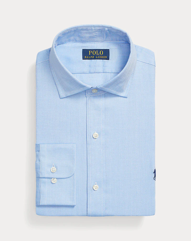 Custom Fit Textured Shirt