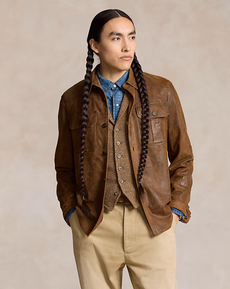 Suede Shirt Jacket
