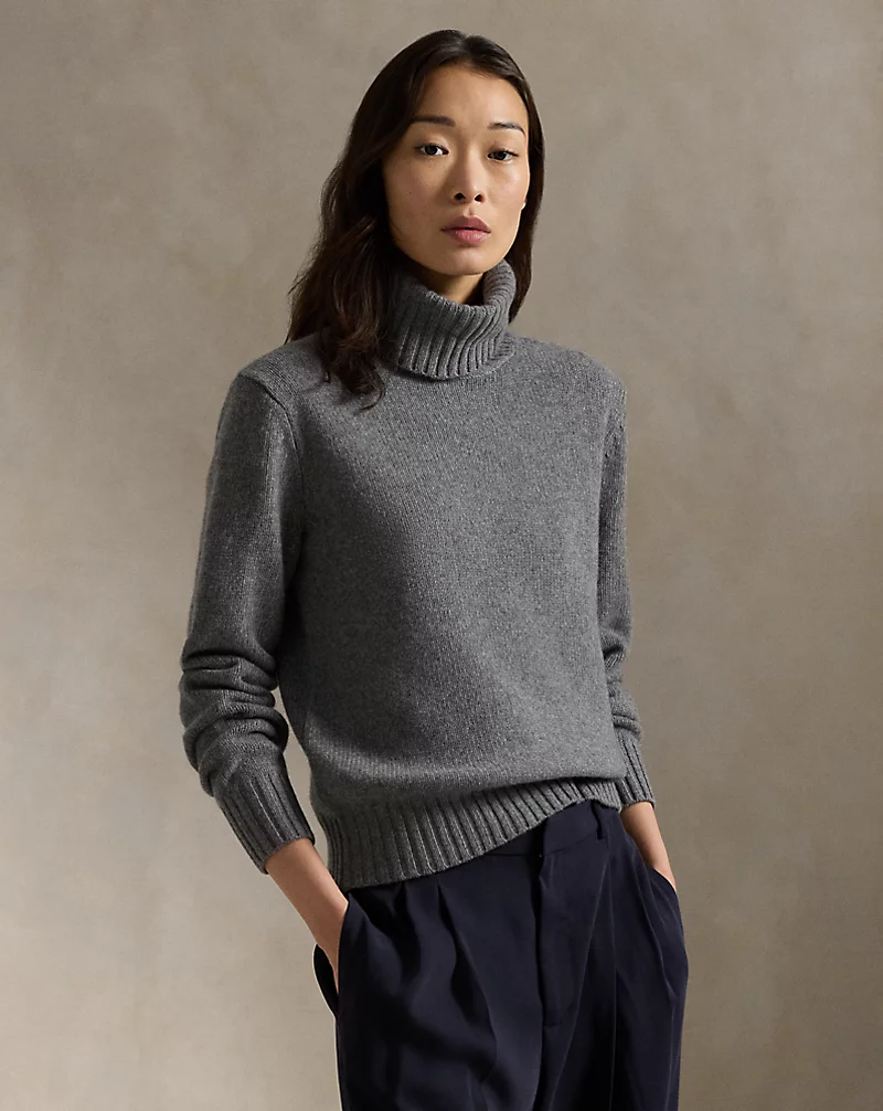 Wool Turtleneck Sweater
