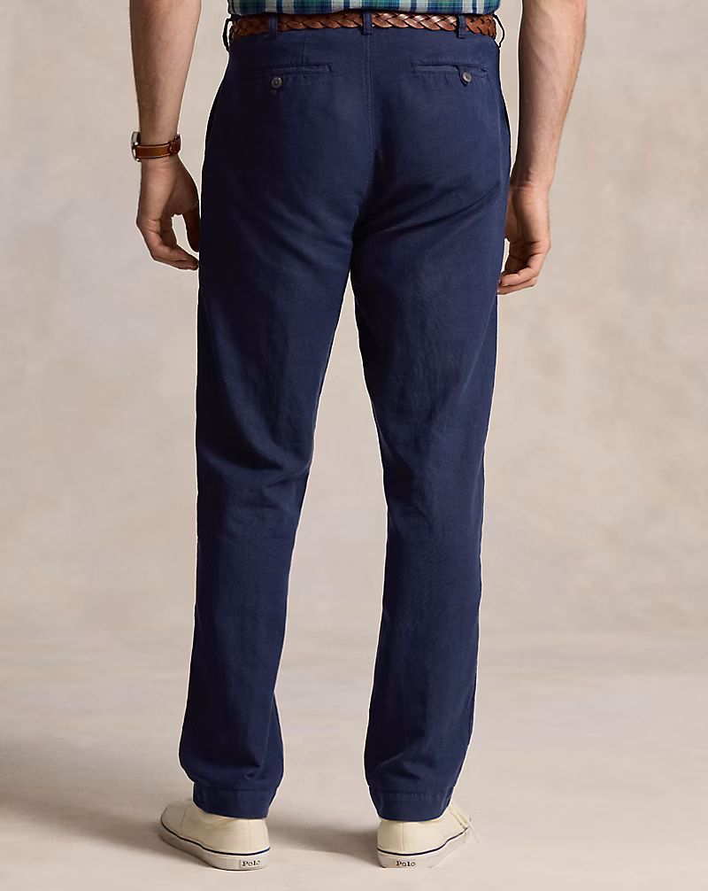 Ralph Lauren Classic Fit Linen-Cotton Pant