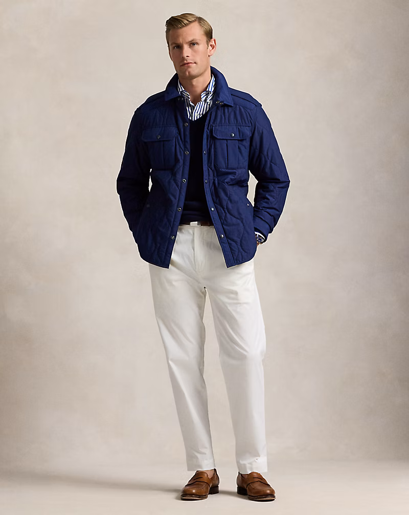 Quilted Shirt Jacket