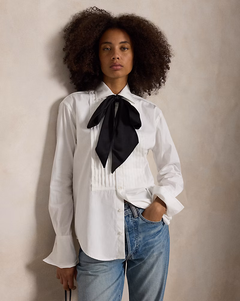 Cotton Tuxedo Shirt