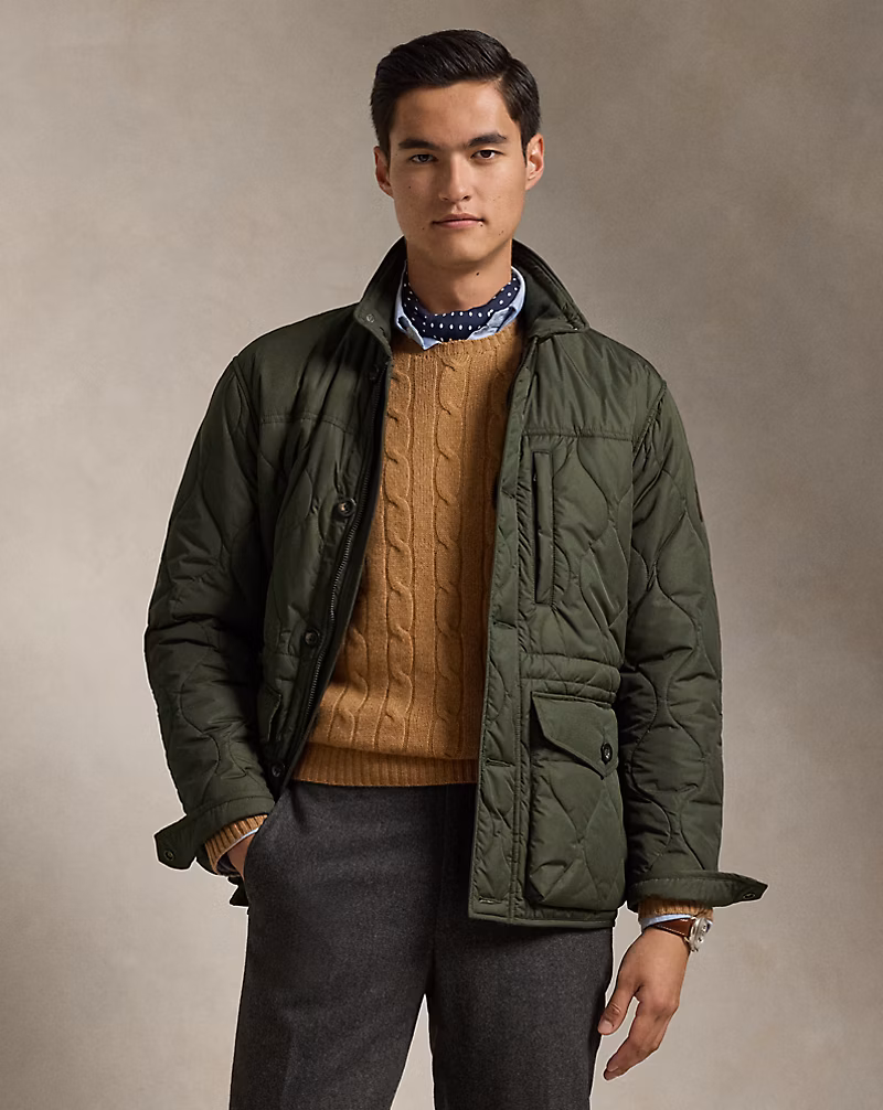 The Eastham Quilted Utility Jacket