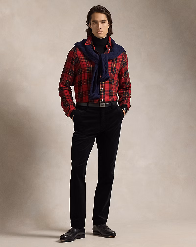 Ralph Lauren Stretch Slim Fit Corduroy Pant