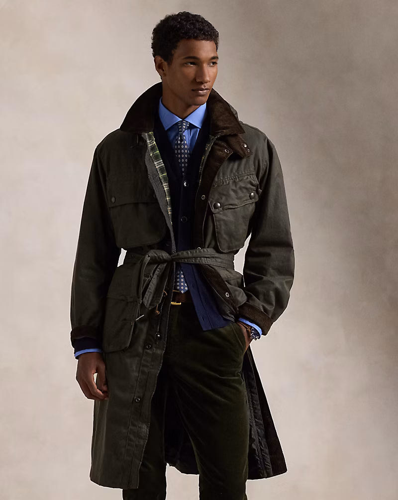 Oilcloth Bike Coat