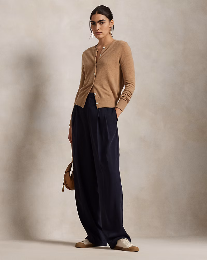 Ralph Lauren Cashmere Crewneck Cardigan