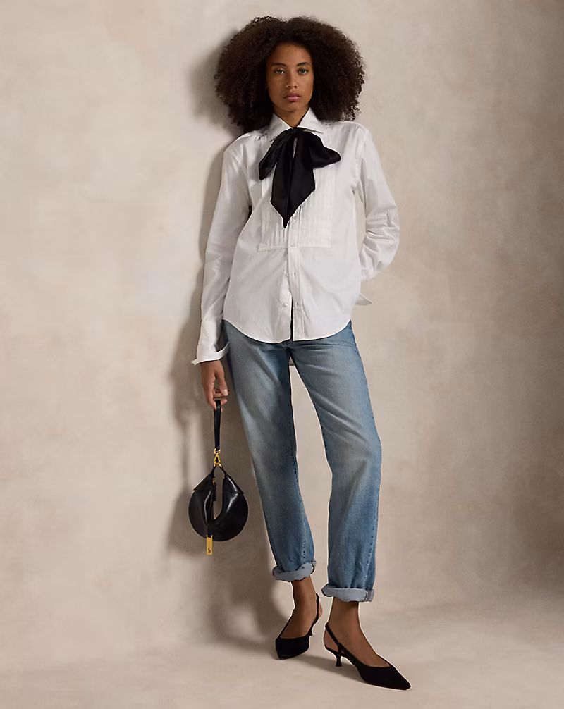Cotton Tuxedo Shirt