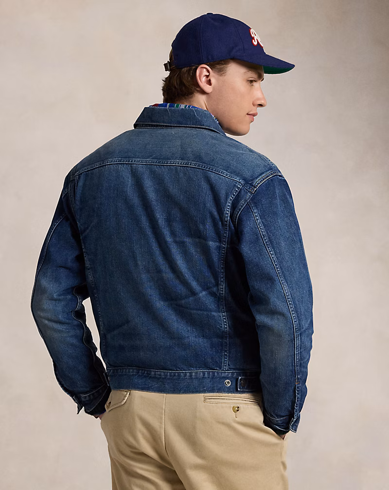Relaxed Denim Trucker Jacket