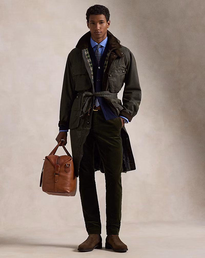 Oilcloth Bike Coat