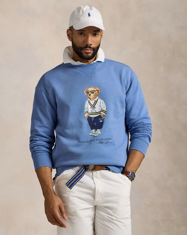Polo Bear Fleece Sweatshirt