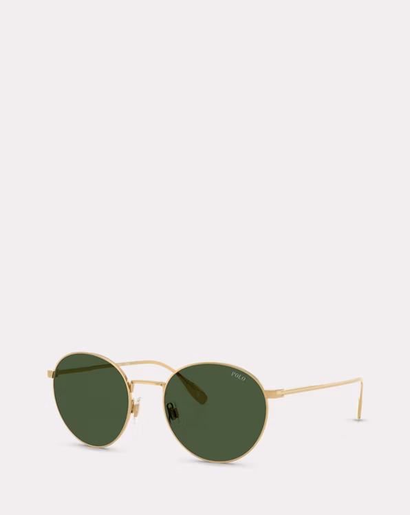 Heritage Rowing-Stripe Round Sunglasses