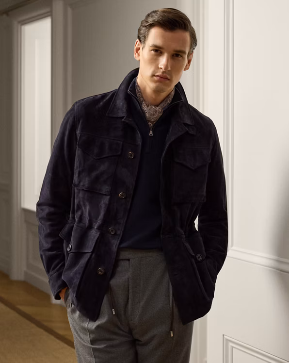 Crawford Suede Field Jacket