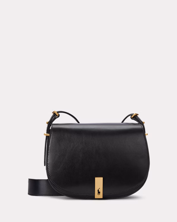 Polo ID Leather Saddle Bag