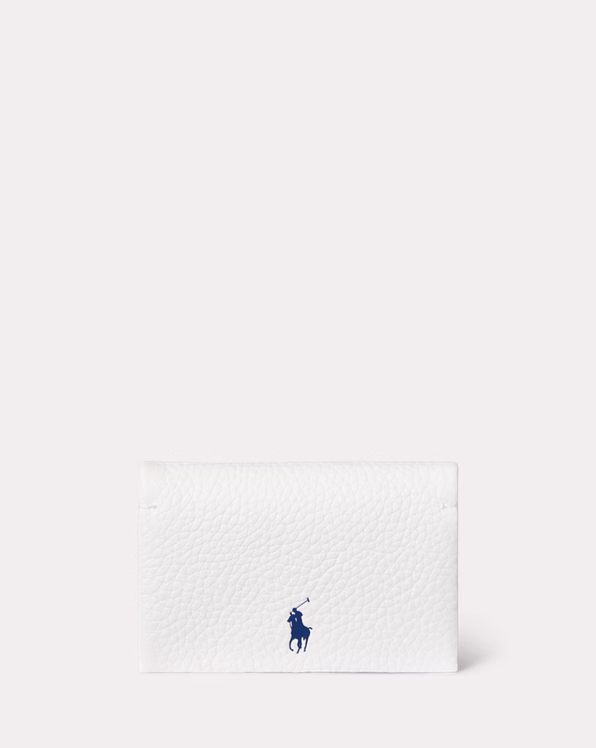 Polo Play Leather Snap Card Case