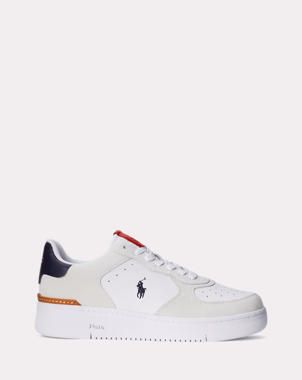 Masters Court Suede-Leather Trainer
