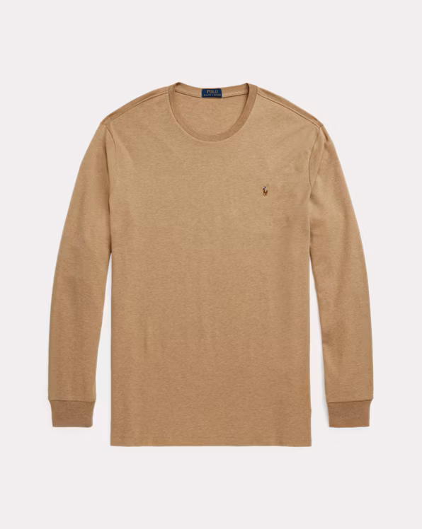 Soft Cotton Long-Sleeve T-Shirt