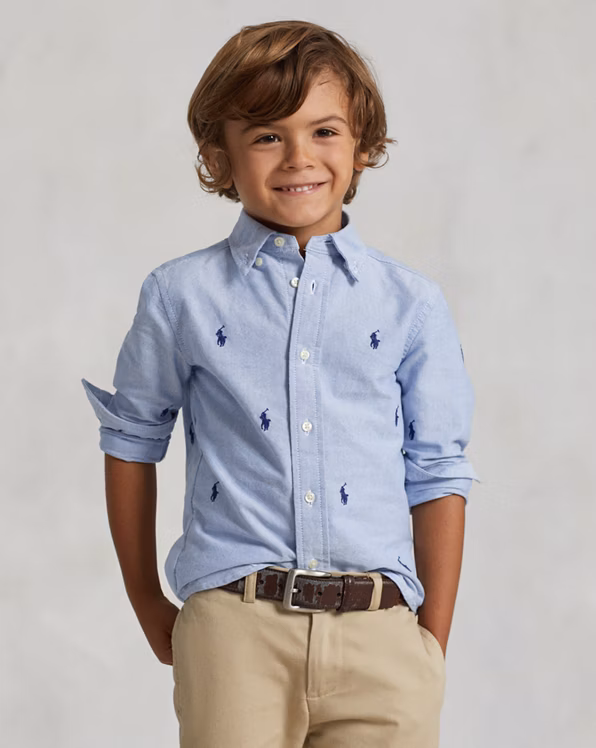 Polo Pony Cotton Oxford Shirt