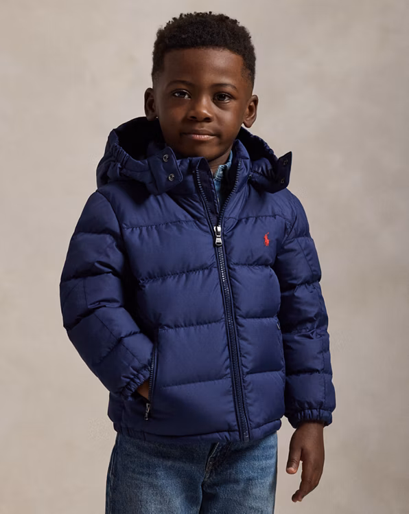 Ripstop Down Hooded Jacket