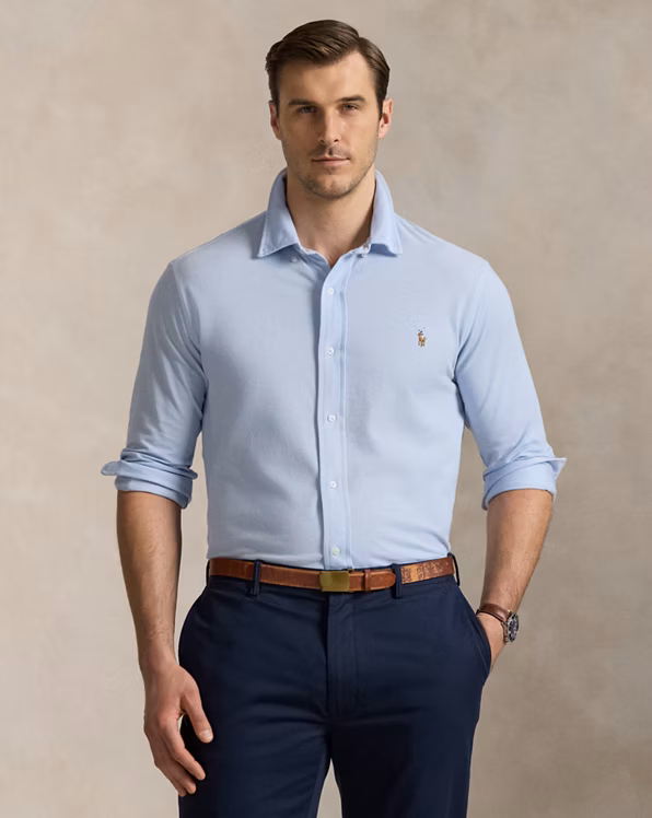 Knit Oxford Shirt