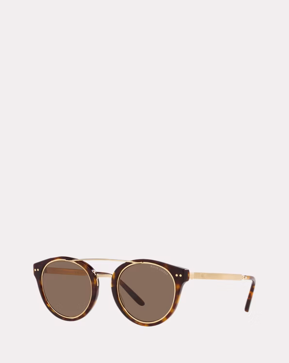 Art Deco Round Sunglasses