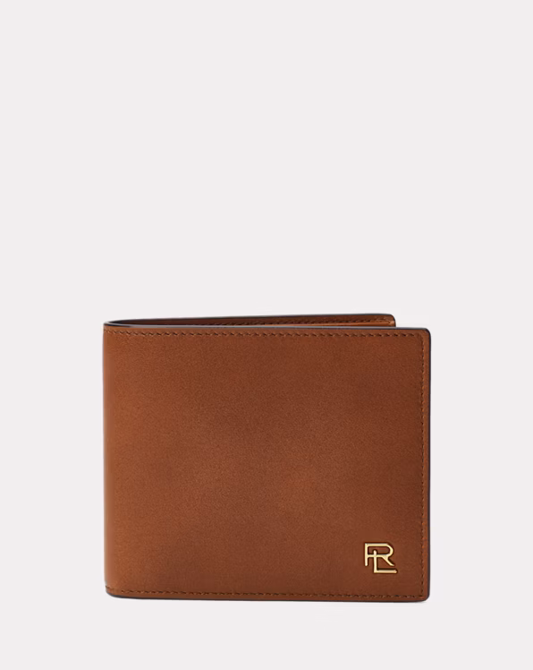 Burnished Calfskin Billfold Wallet