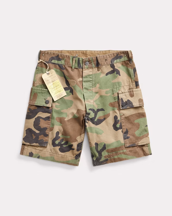 Camo Ripstop Cargo Short