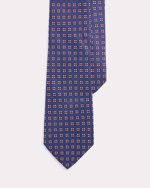 Neat Silk Twill Tie