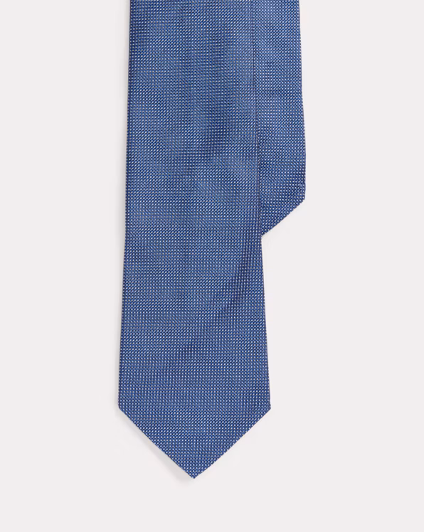 Pin Dot Silk Narrow Tie