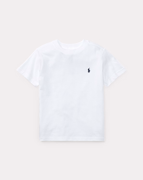 Cotton Jersey Crewneck T-Shirt
