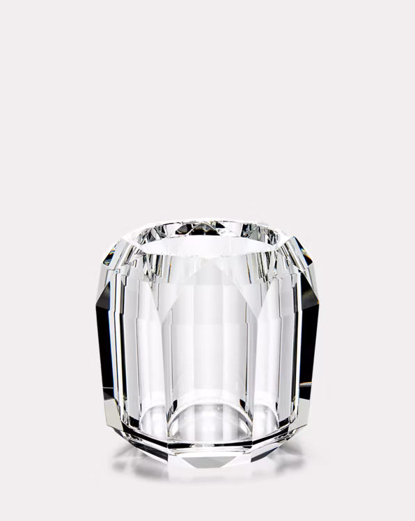 Leigh Faceted Crystal Votive