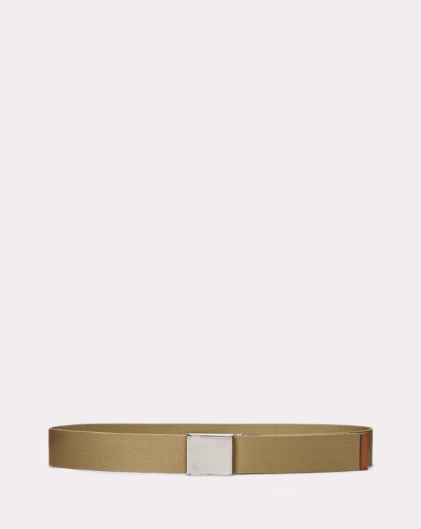 Webbed Flip-Latch Tech Buckle Wide Belt