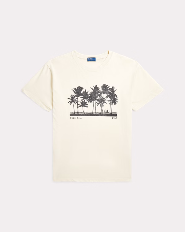 Shrunken Fit Jersey Graphic Tee