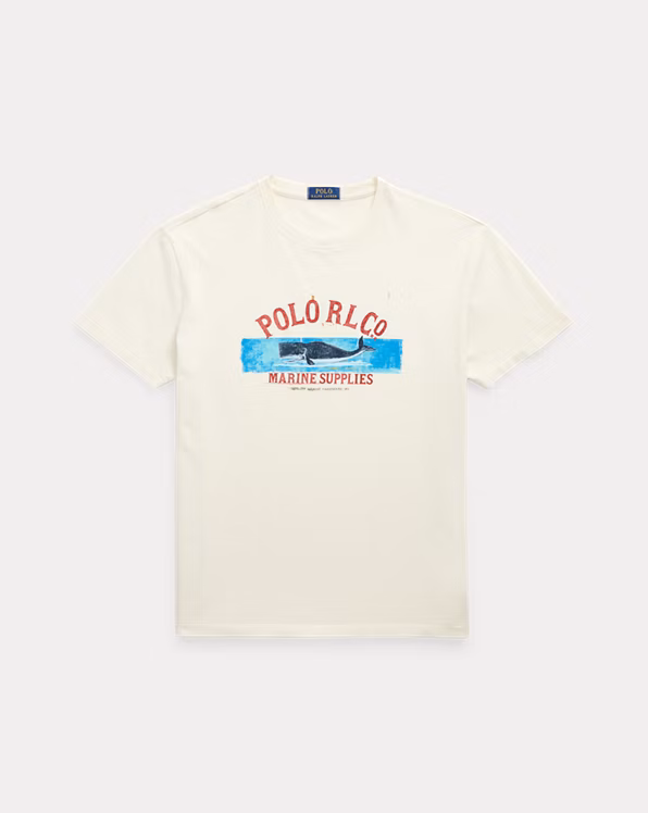 Classic Fit Jersey Graphic T-Shirt