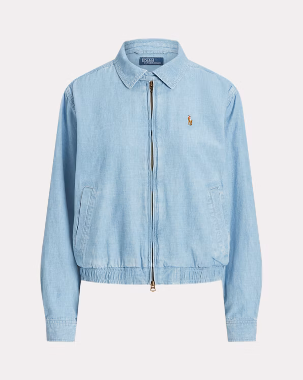 Cotton Chambray Windbreaker