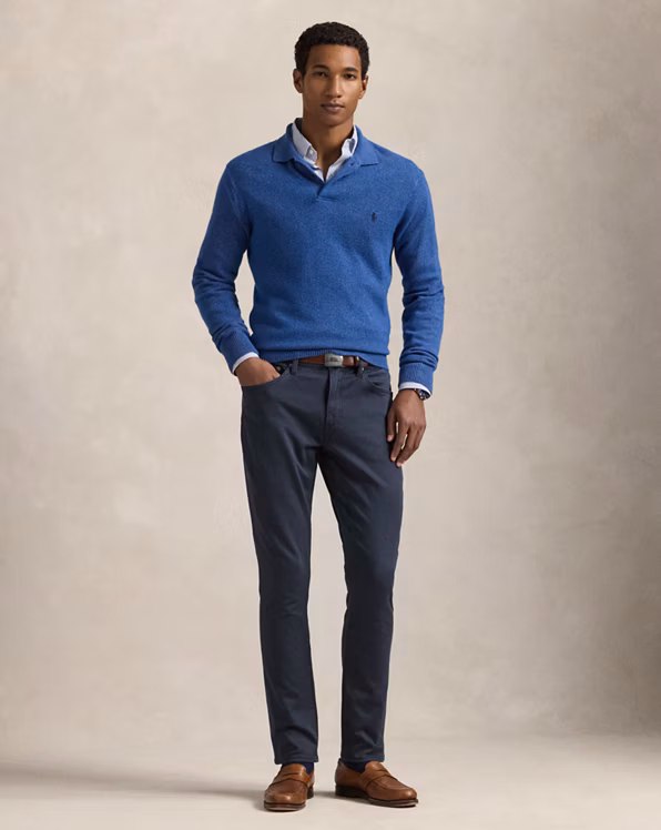 Sullivan Slim Knitlike Chino Trouser