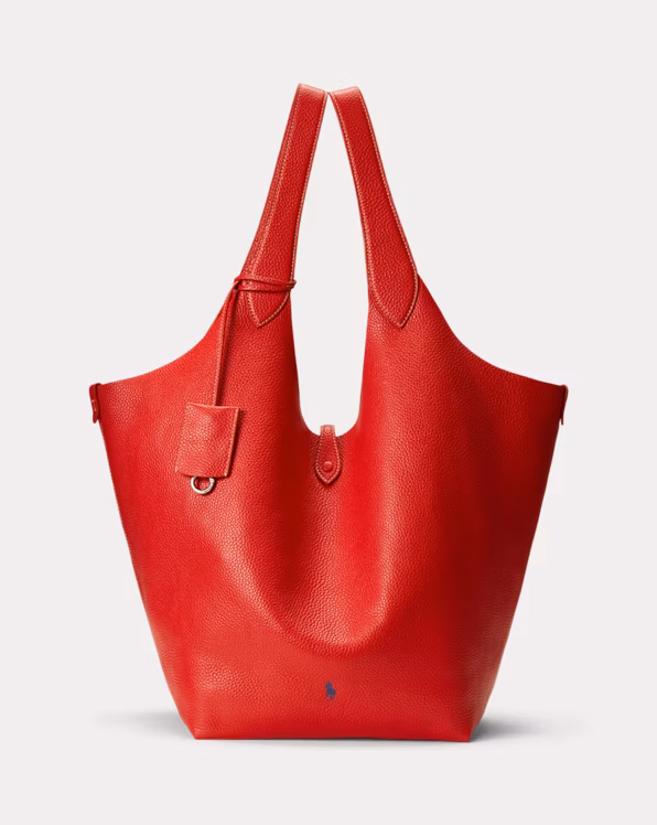 Polo Play Leather Large Tote