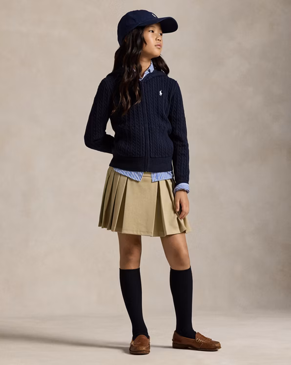Pleated Ponte Skort