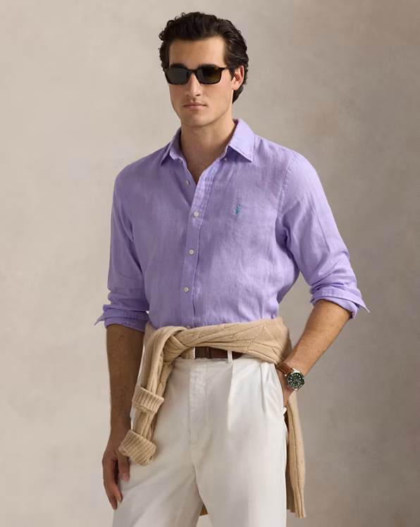 Custom Fit Linen Shirt