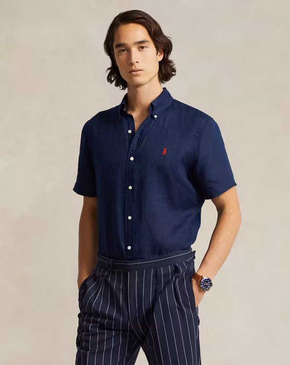 Custom Fit Linen Shirt