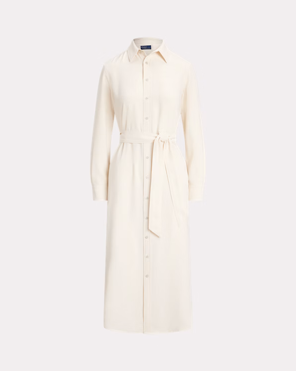 Satin Shirtdress