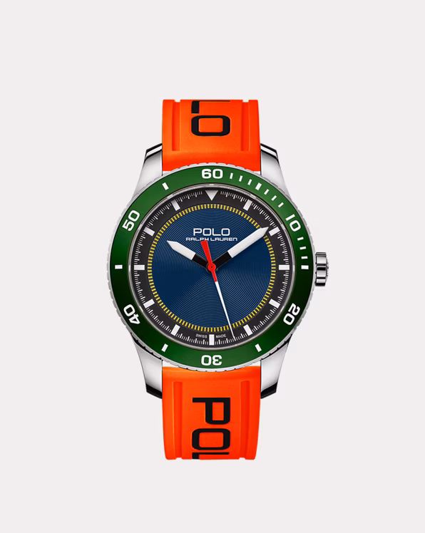 42 MM Polo Sport Steel Watch