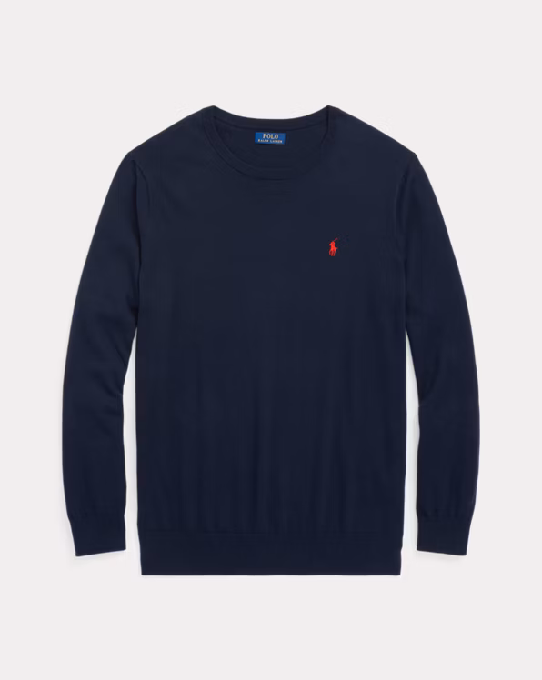 Cotton Crewneck Jumper