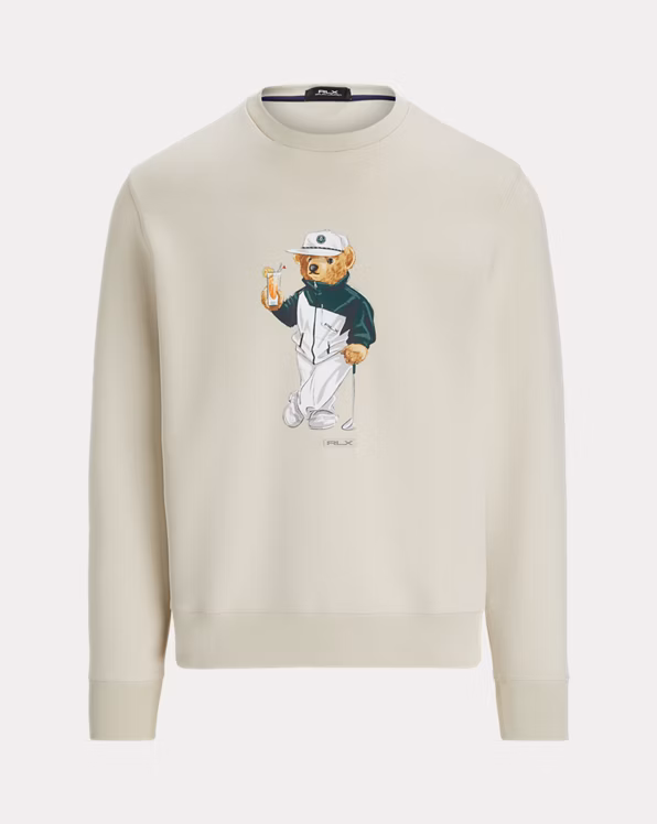 Classic Polo Bear Double-Knit Sweatshirt