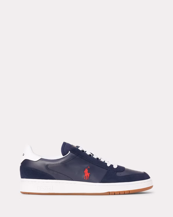 Court Leather-Suede Trainer