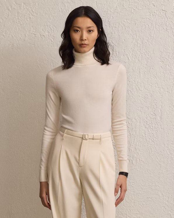 Cashmere Roll Neck Jumper