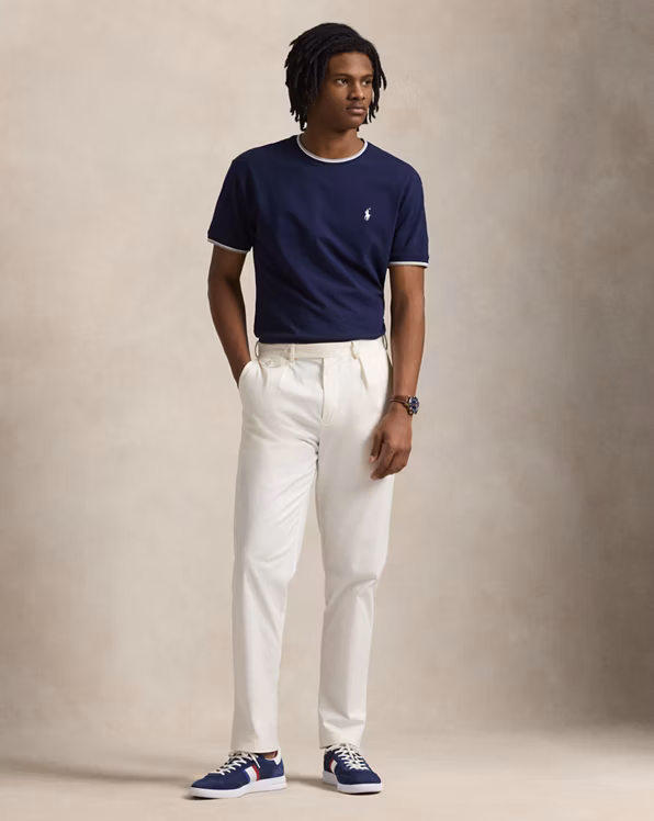 Classic Fit Stretch Mesh T-Shirt