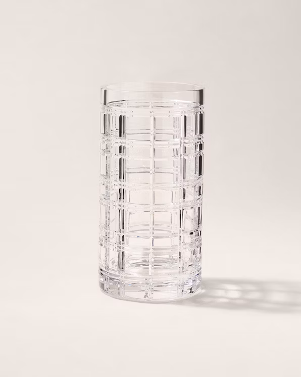 Hudson Plaid Vase