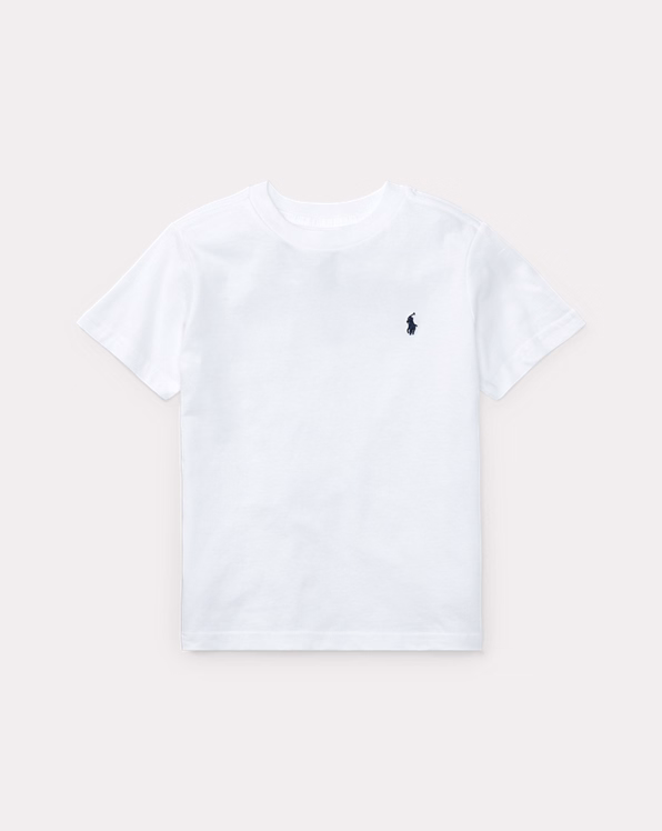 Cotton Jersey Crewneck T-Shirt